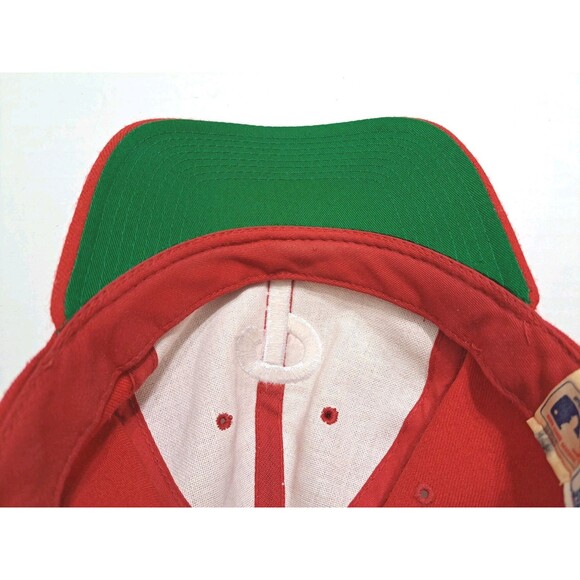 Philadelphia Phillies Vintage Hat Starter Wool 90s Snapback The Natural Red - Picture 9 of 9